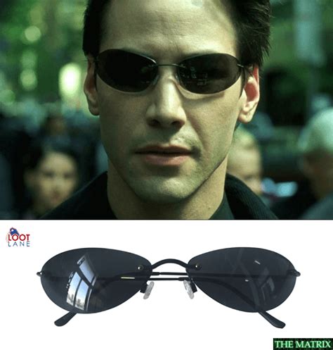 sunglasses worn in the matrix.